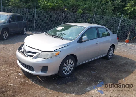 2012 Toyota Corolla Le from USA, damaged, VIN 2T1BU4EE1CC772381